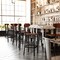 Flash Furniture Barstool with Walnut Wood Seat and Boomerang Back XU-DG6V6B-WAL-GG - alternate 8